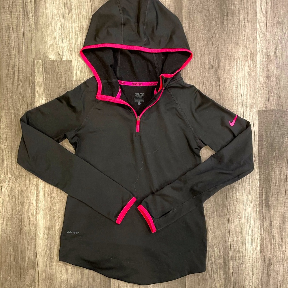 Nike Pro 3/4 zip jacket